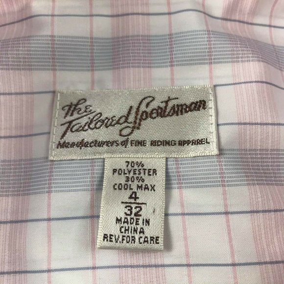 The Tailored Sportsman Button Down Riding Top EUC - Picture 2 of 6